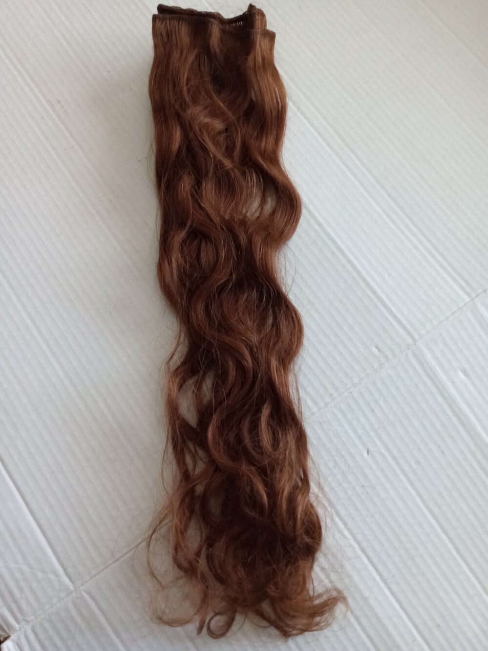 22" Auburn Body Wave weft Human Hair Extensions ( 60 grams )
